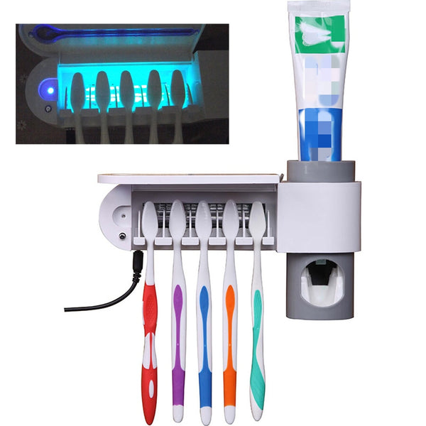 3 In 1 Functioning Ultraviolet Light Toothbrush Disinfection Sterilizer