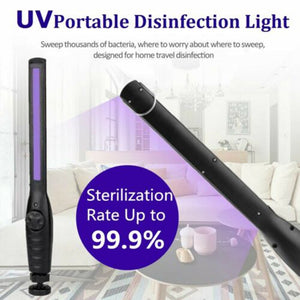 Portable USB Charging Home Disinfection LED UVC Light  Disinfection Hook Lamp With USB Cable